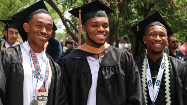 KWU student at graduation